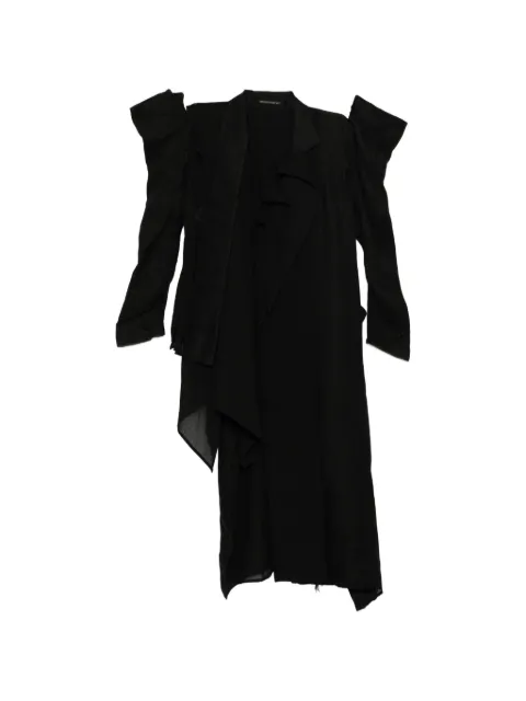 Yohji Yamamoto double gauze jacket Black FPC63304