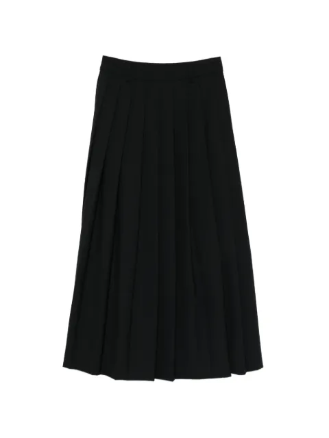 IVORY PARIS pleated skirt Black S0231