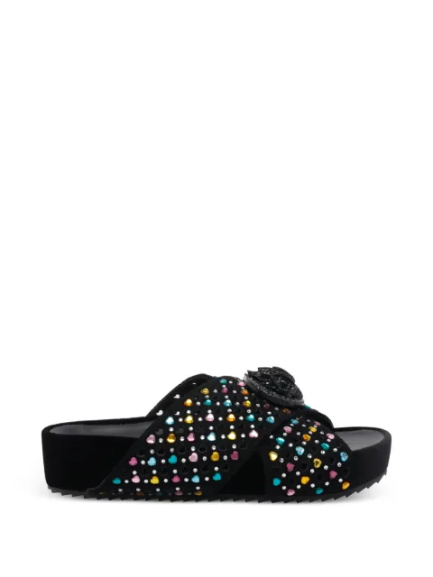 Kurt Geiger London Chelsea cross strap sandals Black 3973105209