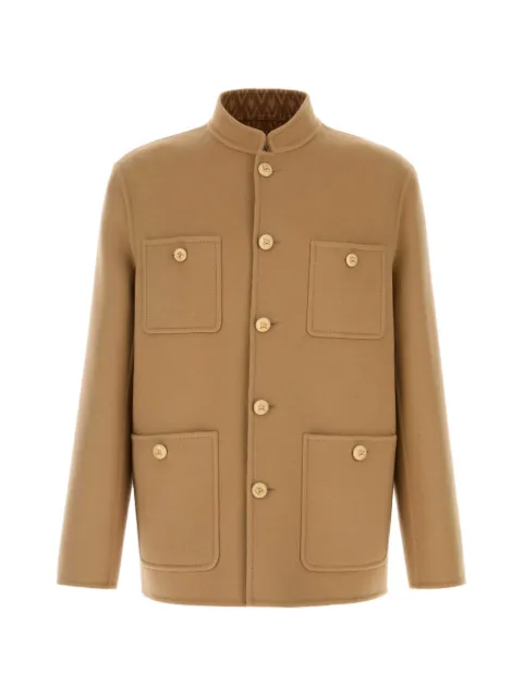 Valentino Garavani multi-pocket jacket Neutrals VCJH37B7Y
