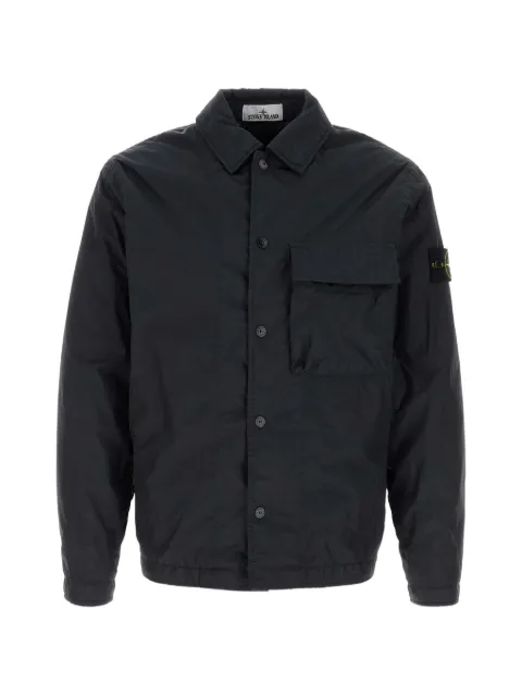 Stone Island 1200002 crinkle reps ny shirt jacket Grey L1S151200002S0A23