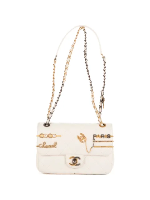 CHANEL Pre-Owned Single Flap shoulder bag White J3ECXX18