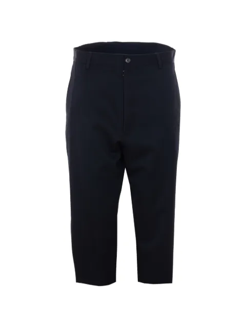MM6 Maison Margiela zip loose shorts Blue SH0MU0024S78542