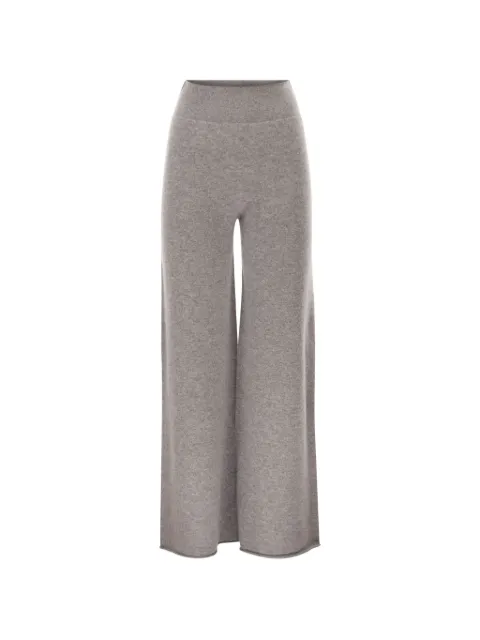 Vanisè cashmere palazzo pants Grey V51622GRIGIOMEDIO