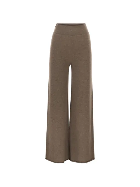 Vanisè cashmere palazzo pants Brown V51622097