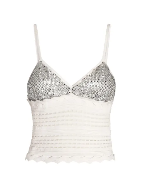 Genny textured top White 80AAF835CMX61