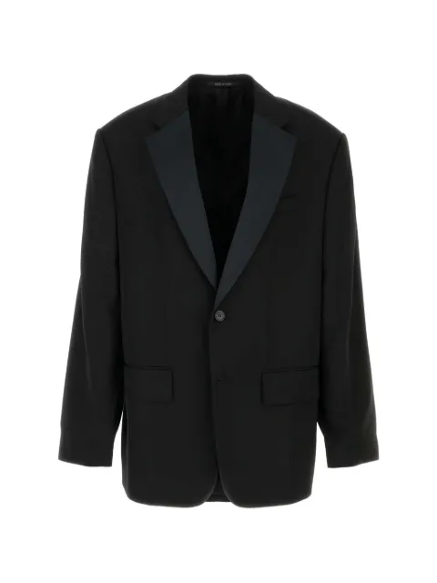 Balenciaga single-breasted blazer Black 857393TNT39