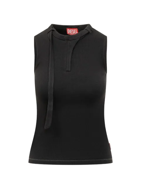 Diesel tie detail tank top Black A235420JEAI9XX