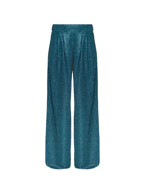 Oséree pleated trousers Blue LOS261PEACOCK