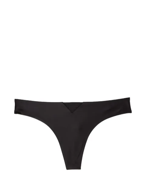 Fleur Du Mal Le Stretch gloss thong Black PY05680100