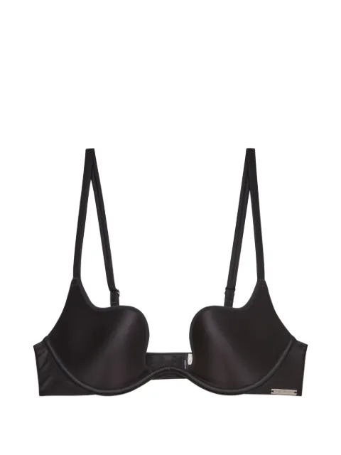 Fleur Du Mal gloss wireless push-up bra Black BR05190100
