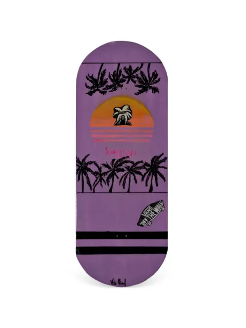 Vj’s Mind Balance Art Summer Vibes skateboard Purple 999B10