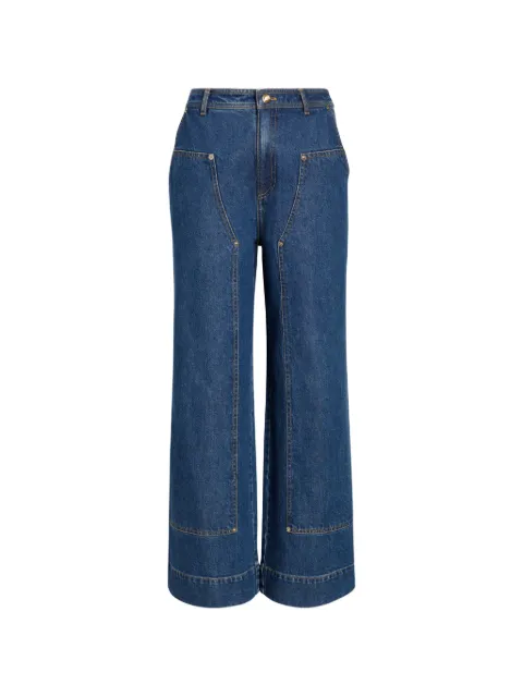 Cinq A Sept Ryker panelled jeans Blue ZP122611175ZTIDE