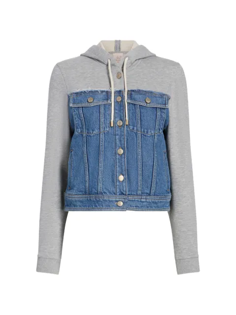 Cinq A Sept Sutton hooded denim jacket Blue ZJ97111175Z