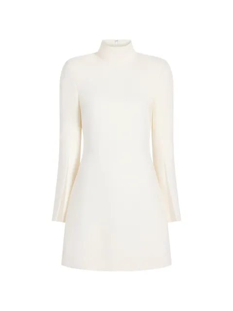 Cinq A Sept Randa split-sleeve high-neck mini dress Neutrals ZD32991319Z