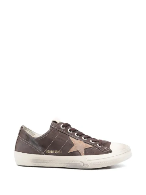 Golden Goose star v-star 2 sneakers Brown GMF00129F007916