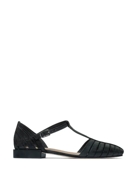 Bernardo T-strap ballet flats Black BRIGHTON