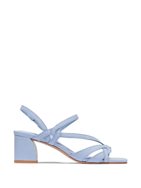 Bernardo Gyoda square-toe strappy sandals Blue GYODA