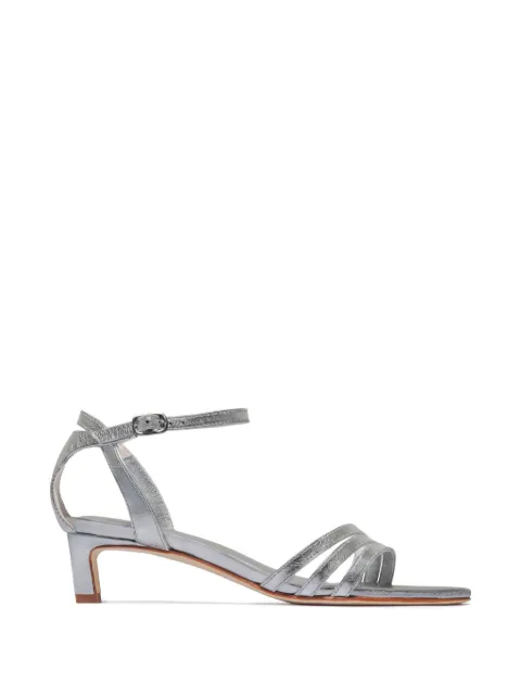 Bernardo Lima strappy heeled sandals Silver LIMA