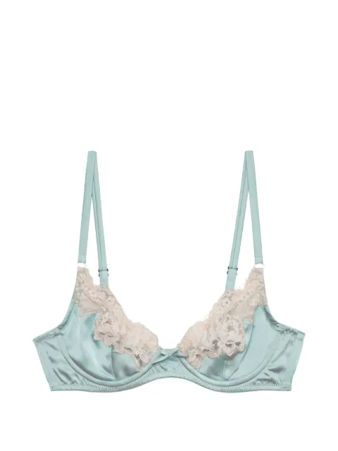 Fleur Du Mal Juliet lace bra Green BR05041082