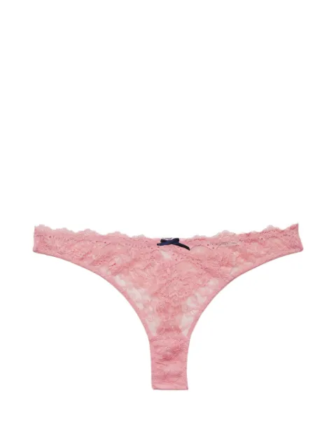 Fleur Du Mal Bianca lace thong Pink PY05040382