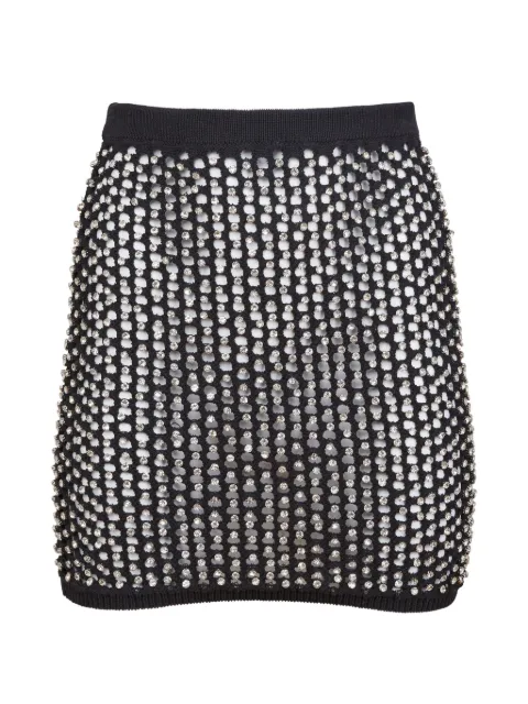 Fleur Du Mal embellished mini skirt Black SK02370100