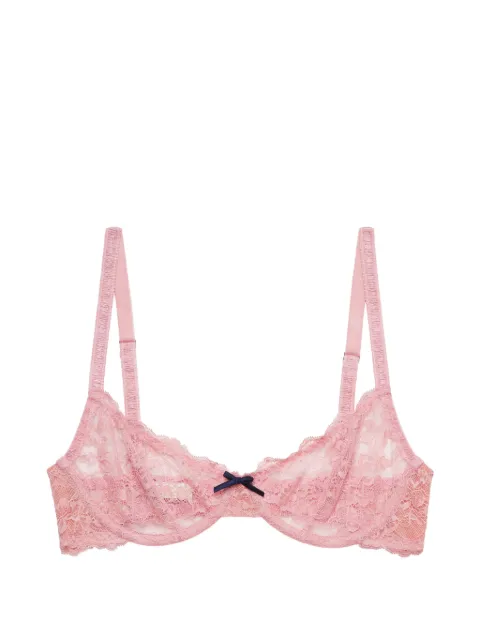 Fleur Du Mal Bianca lace balconette bra Pink BR04900382