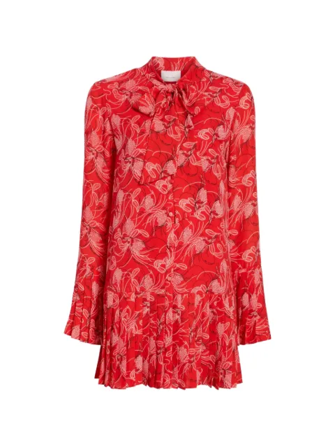 Cinq A Sept Alinda botanical floral mini dress Red ZD331911325ZBISMI