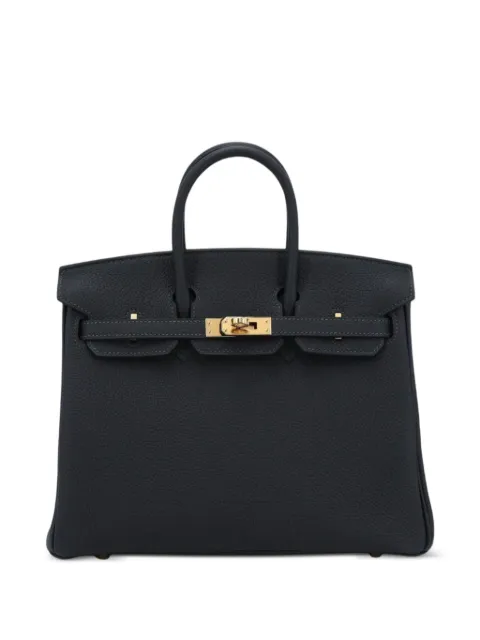 Hermès Pre-Owned 2025 25 Birkin tote bag Blue BIRKIN25