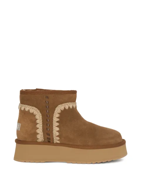 Mou round-toe boots Brown FW681012ACOG