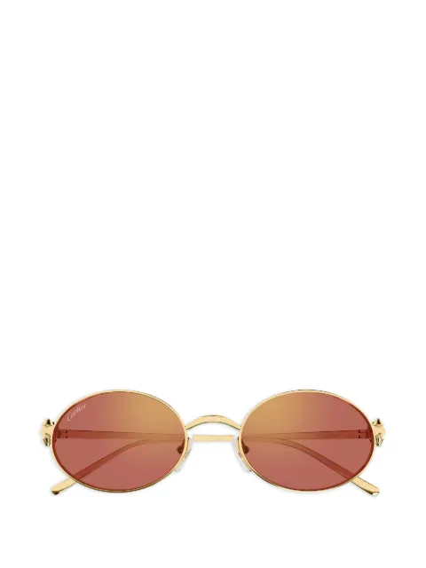 Cartier Eyewear oval sunglasses Gold CT0644S003