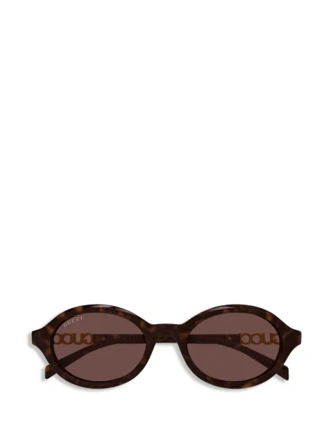 Gucci Eyewear round-frame sunglasses Brown GG2153S002