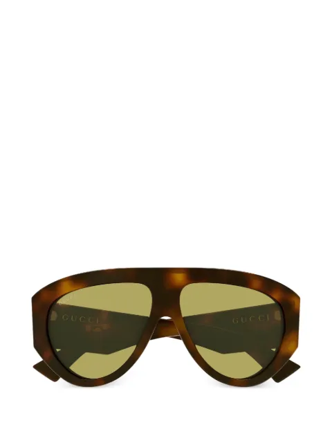 Gucci Eyewear pilot sunglasses Brown GG2128S002