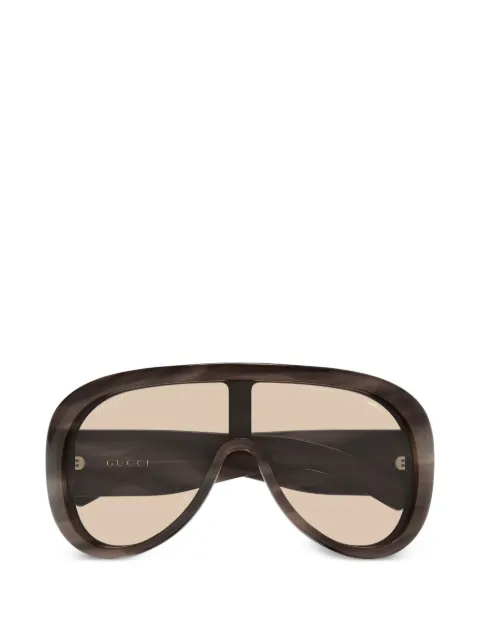Gucci Eyewear oversized pilot sunglasses Brown GG2164S