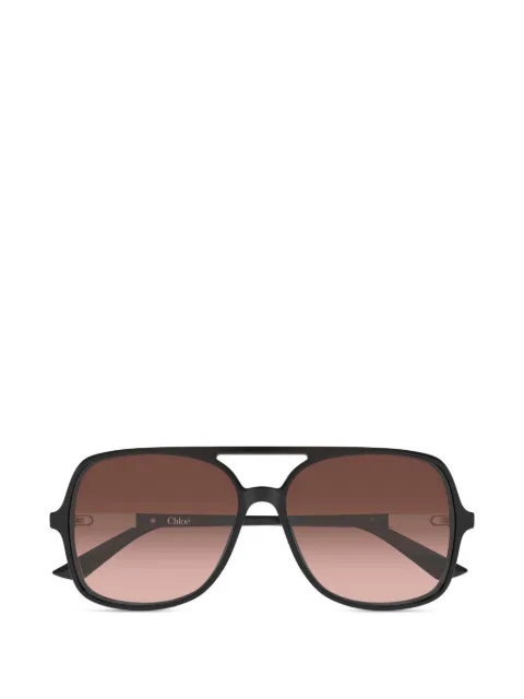 Chloé Eyewear Judy pilot sunglasses Black CH0364S