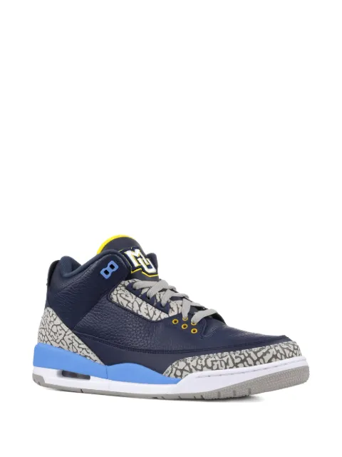Jordan Jordan 3 Marquette PE lace-up sneakers Blue AJ3838938