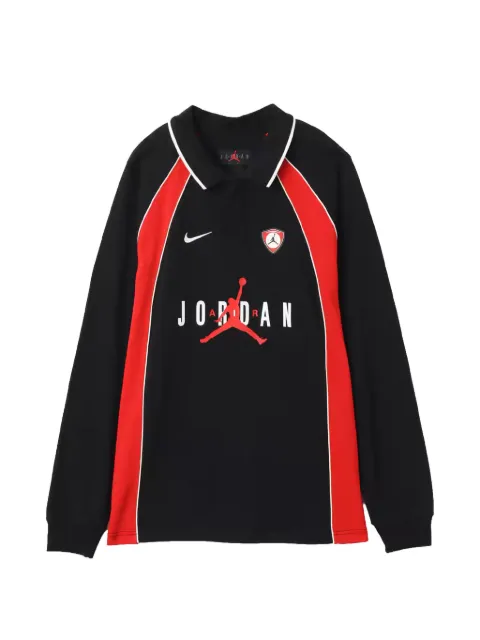 Jordan long-sleeve polo shirt Black IF1915010