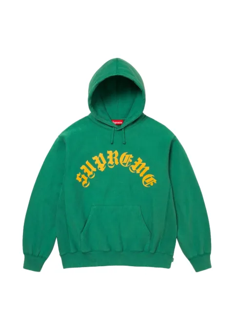 Supreme printed arc hooded sweatshirt Green SU26925