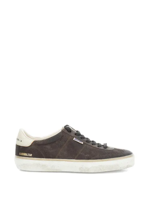 Golden Goose Soul Star suede heel tab sneakers Brown GMF00464F008216