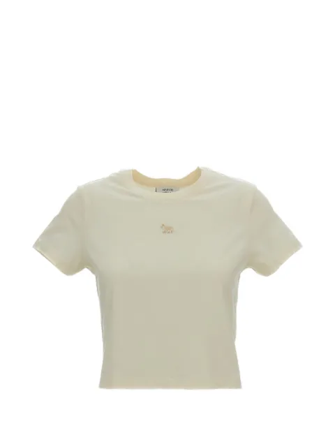 Maison Kitsuné Baby Fox round-neck T-shirt Neutrals MW00105KJ7026