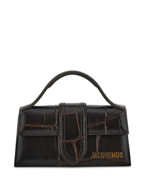 Jacquemus The Bambino strap tote bag Brown BAW00006AC07A16