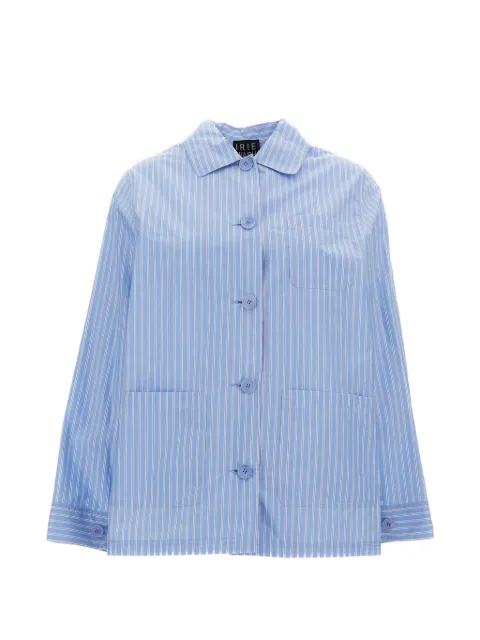 Irie' striped chest-pocket jacket Blue 81WTRV2560