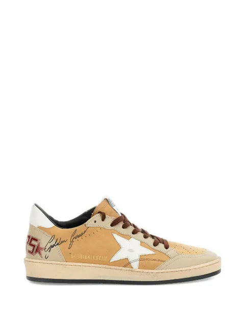 Golden Goose Ball Star lace-up leather sneakers Neutrals GMF00117F008129
