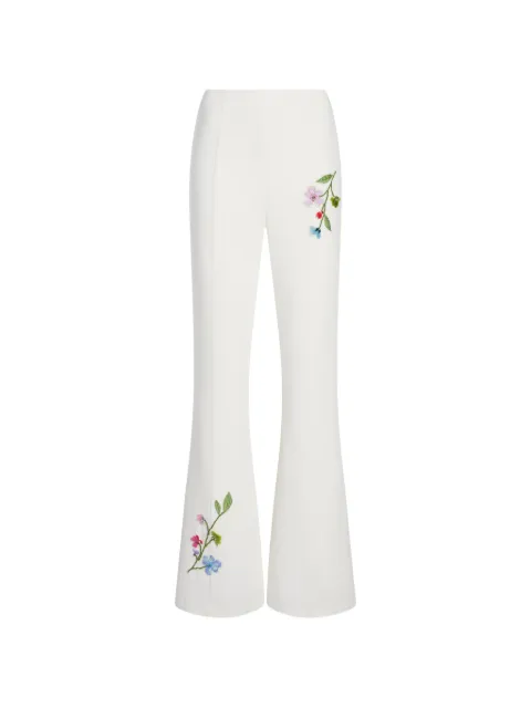 Cinq A Sept Floral Vine Kailyn trousers White ZP12321319ZIVOMU