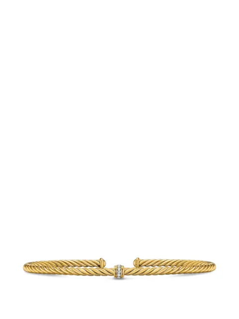 David Yurman 18kt yellow gold Flex Center bracelet Gold B18750D88ADI