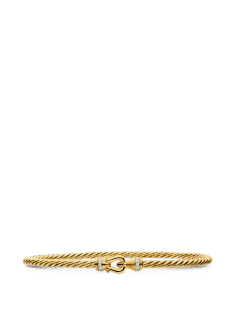 David Yurman Cablespira Flex diamond bracelet Gold B18222D88ADI