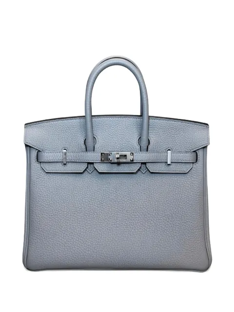 Hermès Pre-Owned 2025 25 Birkin tote bag Grey BIRKIN25