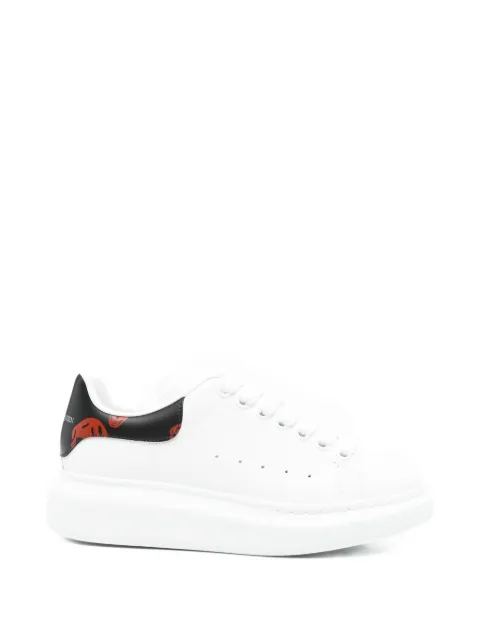 Alexander McQueen Oversized low-top skull-details sneakers White 553770