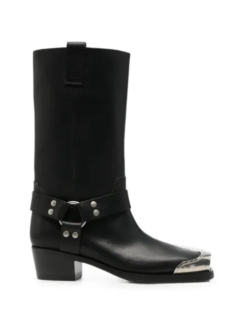 Paris Texas Roxy leather boots Black PX2064XLTJT