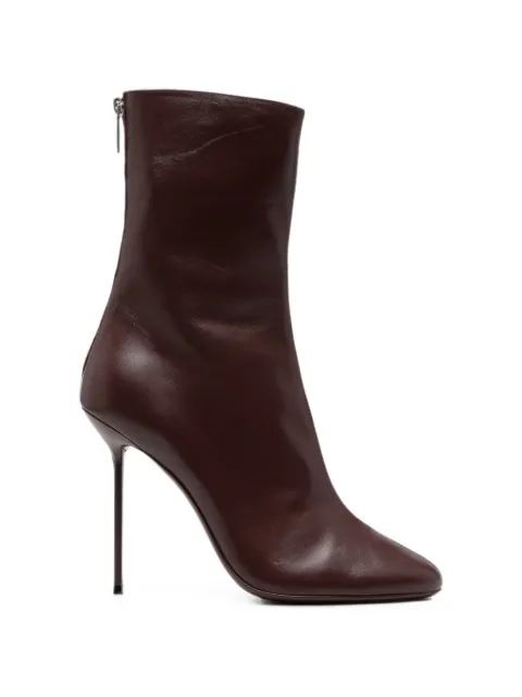 Paris Texas Lidia leather ankle boots Red PX2027XNPPS